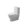 DURAVIT Starck 3 WC kombi misa, Vario odpad, biela, 0128090064