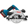 Bosch Professional GKS 18V-57 G aku ruční kotoučová pila, max. řez 57 mm, vč. 2x aku, vč. nabíječky, kufřík, vč. paralelního dorazu, 18 V, 4 Ah, 06016A2106