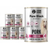 John Dog Pure Black Sensi digestion mokré krmivo pre psa bravčové mäso 6x400 g
