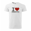 Malfini triko s potiskem I Love Darts white