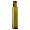 Fľaša DORICA ANTIK 250 ml hnedozelená - 31,5 mm Počet kusov v balenie: 35