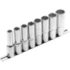 EXTOL PREMIUM 8818112 hlavice nástrčné prodloužené, MULTI-LOCK, sada 8ks, 1/2