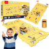 Veľká Dráha Auto Puzzle Skladačka Autobus Dopravné značky Labyrint Sada