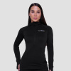 GymBeam Women‘s Pulse 1/2 Zip Running Sweatshirt Black - S