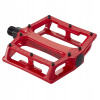 Platformové pedále Reverse Super Shape červené
