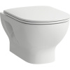 LAUFEN Lua Pack závesné WC Rimless s hlbokým splachovaním, 360 x 520 mm, biela + Slim WC sedátko Softclose, H8660810000001