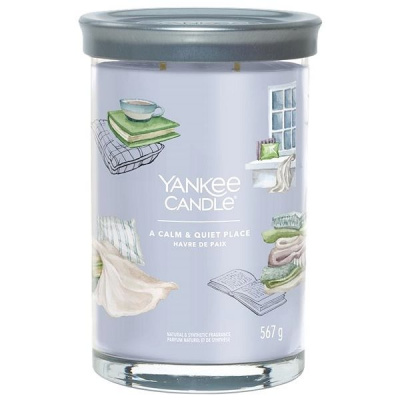 YANKEE CANDLE Signature 2 knôty A Calm & Quiet Place 567 g