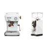 Ascaso Dream PID, Cloud White + Eureka Mignon Specialita, CR white