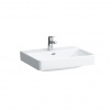 Laufen PRO S umývadlo 60x46,5cm, závesné/na skrinku, bez otvoru pre batériu, biela H8109630001091