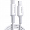 Kábel Ugreen USB typ C - Apple Lightning 1,5 m biely