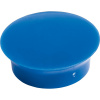 LUX Magnet okrúhly priemer 22 mm modrý, 4 ks