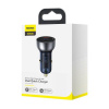 Baseus Baseus Car Charger Particular Digital Display C+U, PD 3.0 QC 4.0+, SCP, PPS, 5A, 65W Silver (CCKX-C0A)