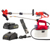 TELO/2,5 kg akumulátorová zastrihávacia súprava, 3,5 l súprava rozprašovačov na batérie (TELO/2,5kg súprava akumulátorového zastrihávača, 3,5l akumulátorový postrekovač)