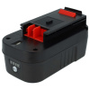 Batéria ako A18 pre Black & Decker BDGL1800 a ďalšie 4000mAh, Li-Ion, 18V
