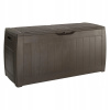 Plastový záhradný box, 270 l, hnedý (Plastový záhradný box, 270 l, hnedý)