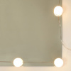 vidaXL Toaletný stolík s LED Artisan Dub 100x40x130 cm - Hnedá - 276556-293293