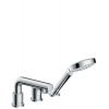 Hansgrohe Talis S - Trojotvorová vaňová batéria, chróm 72416000