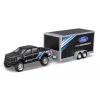 Maisto - Design Tow & Go, 2021 Ford F-150 SVT Raptor Car Trailer, 1:64