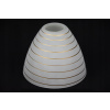 Lampové tienidlo - Prémiová lampa PVC oválna velor zelená 17x17x20 cm (Prémiová lampa PVC oválna velor zelená 17x17x20 cm)
