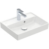 VILLEROY & BOCH Collaro závesné umývadielko s otvorom, s prepadom, 500 x 400 mm, biela alpská, 43345001