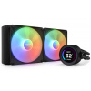 NZXT vodní chladič Kraken 280 ELITE RGB / 2x140mm RGB fan / 4-pin PWM / LCD disp. / 6 let RK-KR28E-B1