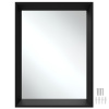 tectake 405988 obdĺžnikové nástenné zrkadlo elina s plastovým rámom - 40 x 60 cm
