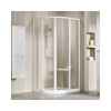 Sprchový kút RAVAK SKCP4-80 195 dvojkrídlové dvere white+Grape 3114O102ZG