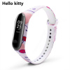 POUZE TPU náramek pro Xiaomi Mi Band 3 nebo Mi Band 4 nebo Mi Band 5 nebo Mi Band 6 Hodnota voucheru: Hello Kitty