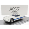 Kess-model Alfa romeo 6c 3000 Superflow I Pininfarina 1956 1:43 White Blue