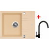 Sinks LINEA 600 XC Sahara + Vitalia čierna matná G1550XC