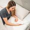 InnovaGoods Dvojitá elektrická vyhrievacia deka do postele Blewarm 60+60 W 140 x 160 cm Biela