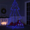 zahrada-XL Vianočný stromček, kužeľ, 240 LED, dovnútra aj von 118x180 cm 328584