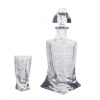 Broušený whisky set 6+1, Royal Crystal
