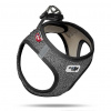 CURLI Postroj pre psov Merino vlna Black XS, 3-5 kg 0101-0219-1-950-06