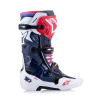 Boty TECH 10 SUPERVENTED, ALPINESTARS, perforované (tmavě modrá/bílá/červená/fialová, vel. 45,5)
