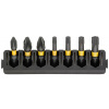 Sada Tough Case - držiak 7ks bitov 25mm + (PZ1, PZ2, T15, T20, T25, T30) FLEXTORQ DEWALT DT70813