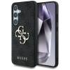 Guess Hardcase 4G Big Metal Logo (GUHCS25M4GMGGR) kryt pre Samsung Galaxy S25 Plus – Čierny