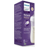 Avent Natural Response priehľadná fľaša s cumlíkom pre podporu rytmu pitia 330 ml