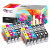 12x ATRAMENT PRE HP 655 DESKJET INK ADVANTAGE 3525 4615 4625 5520 5525 6520 6525