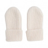 Lodger dětské vlněné rukavice Folklore Merino Wool Birch smotanová