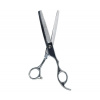 Trixie Profesionálne efilačné nožnice dlhé s nastaviteľným šróbom 18 cm