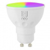 Inteligentná žiarovka Immax NEO LED Smart žiarovka GU10 6W RGBW+CCT farevná a biela, WiFi 07724L