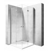 Sprchový kút - Sprchová kabína MODULAR 90x100 FOLD, sklopná (Sprchový kút - Sprchová kabína MODULAR 90x100 FOLD, sklopná)