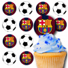 POPLATOK NA BÁBOVKY MUFFINKI sada na narodeniny 12ks - BARCELONA BARCA