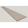 Dekoračný 3D lamelový Akustic panel 265x30x2,4cm Filc MDF Dub Jesenný lamela CPL Betón Sv 3D-F-BET-DJ