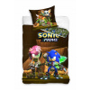 TipTrade Amy bavlna obliečky Ježko Sonic a Rose 140x200 70x90