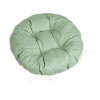 Bellatex Sedák Adéla prošívaný kulatý, Khaki - průměr 40 cm