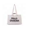 Cestovná taška Grandma Canvas Off White