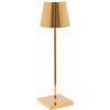 Stolná lampa Poldina 38 cm zlatá metalická