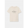 Detské bavlnené tričko Calvin Klein Jeans IU0IU00715.128.176.PPY2 béžová 164